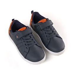 Pine Kids Velcro and Lace Closure Casual Shoes - White