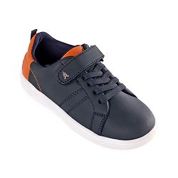 Pine Kids Velcro and Lace Closure Casual Shoes - White