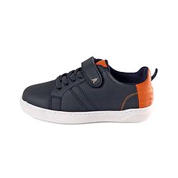 Pine Kids Velcro and Lace Closure Casual Shoes - White