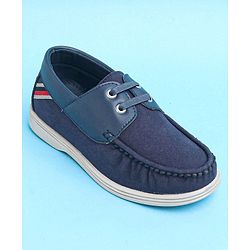 Pine Kids Slip On Color Block Casual Loafer Shoes - Beige