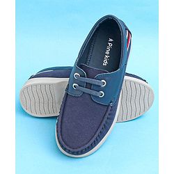Pine Kids Slip On Color Block Casual Loafer Shoes - Beige