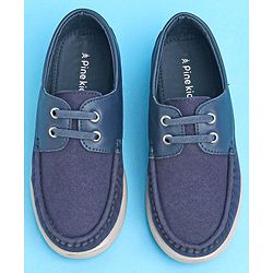 Pine Kids Slip On Color Block Casual Loafer Shoes - Beige
