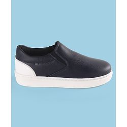 Pine Kids Solid Colour Slip On Casual Shoes - Blue