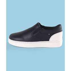 Pine Kids Solid Colour Slip On Casual Shoes - Blue
