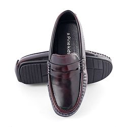 Pine Kids Slip on Formal Wear Shoes - Maroon