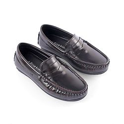 Pine Kids Slip on Formal Wear Shoes - Maroon