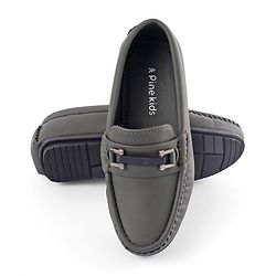 Pine Kids Slip On Formal Wear Shoes - Green