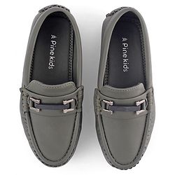 Pine Kids Slip On Formal Wear Shoes - Green
