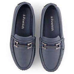 Pine Kids Slip On Formal Wear Shoes - Green