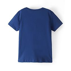 Pine Kids 100% Cotton Bio Washed Single Jersey Half Sleeves Night Suit with Loading Game Printed -Limoges & Snow White