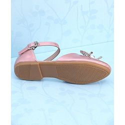 Pine Kids Buckled Bellies with Bow - Pink