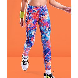 Pine Active Full Length Super Stretch Leggings - Multicolour
