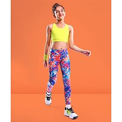 Pine Active Full Length Super Stretch Leggings - Multicolour
