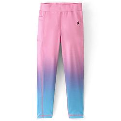 Pine Active Full Length Super Stretch Leggings - Blue & Pink