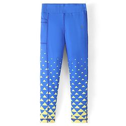 Pine Active Full Length Super Stretch Leggings - Blue