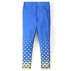 Pine Active Full Length Super Stretch Leggings - Blue