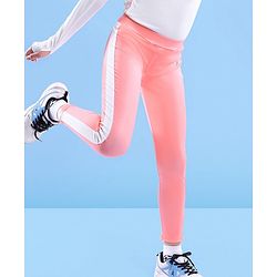 Pine Active Full Length Super Stretch Leggings - Peach