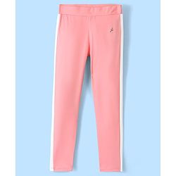 Pine Active Full Length Super Stretch Leggings - Peach