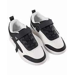 Pine Kids Sneakers  with Velco Closure - Black & White
