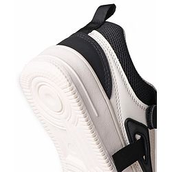 Pine Kids Sneakers  with Velco Closure - Black & White