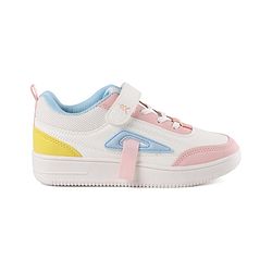 Pine Kids Sneakers  with Velco Closure - Black & White