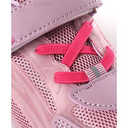 Pine Kids Velcro Closure Sneakers - Purple