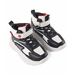 Pine Kids Velcro Closure Sneakers - White