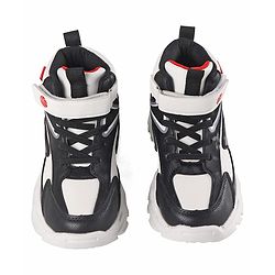 Pine Kids Velcro Closure Sneakers - White