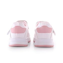 Pine Kids Velcro Closure Sneakers - White & Pink