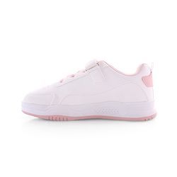 Pine Kids Velcro Closure Sneakers - White & Pink
