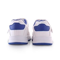 Pine Kids Velcro Closure Sneakers - White & Blue