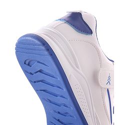 Pine Kids Velcro Closure Sneakers - White & Blue