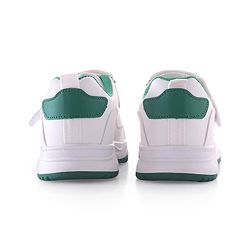 Pine Kids Velcro Closure Sneakers - White & Green