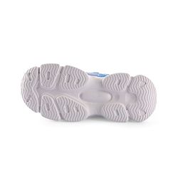 Pine Kids Velcro Closure Sneakers - White & Blue