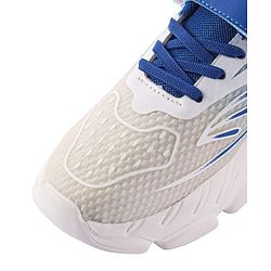 Pine Kids Velcro Closure Sneakers - White & Blue