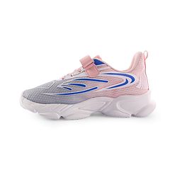 Pine Kids Velcro Closure Sneakers - White & Blue