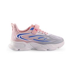 Pine Kids Velcro Closure Sneakers - White & Blue
