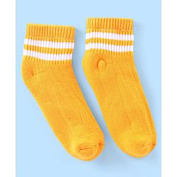 Pine Kids Cotton Blend Ankle Length Socks Striped Pack of 3 (Colour May Vary)