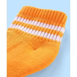 Pine Kids Cotton Blend Ankle Length Socks Striped Pack of 3 (Colour May Vary)
