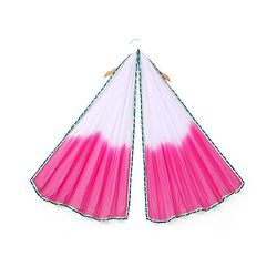 Pine Kids 100% Cotton Woven Three Fourth Sleeves Kurti & Salwar Set with Dupatta Floral Embroidery & Print - Pink