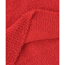 Pine Kids Knit Full Sleeves University Embroidered Sweater - Red