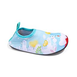 Pine Kids Bunny Printed Slip On Water Shoes - Blue