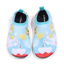 Pine Kids Bunny Printed Slip On Water Shoes - Blue