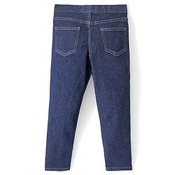 Pine Kids  Stretchable Ankle Length Jegging Fit Jeans - Dark Blue