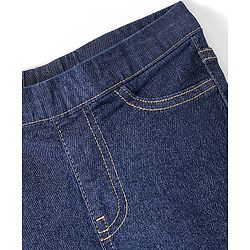Pine Kids  Stretchable Ankle Length Jegging Fit Jeans - Dark Blue