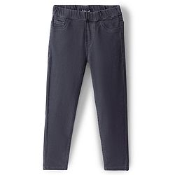 Pine Kids Denim Washed Full Length  Jeggings - Grey