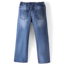 Pine Kids Full Length Button Down Jeans - Dark Blue