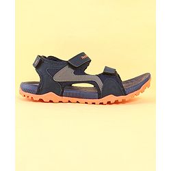 Pine Kids Sandals With Triple Closure - Grey