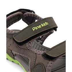Pine Kids Velcro Closure Sandals - Blue