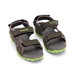 Pine Kids Velcro Closure Sandals - Blue